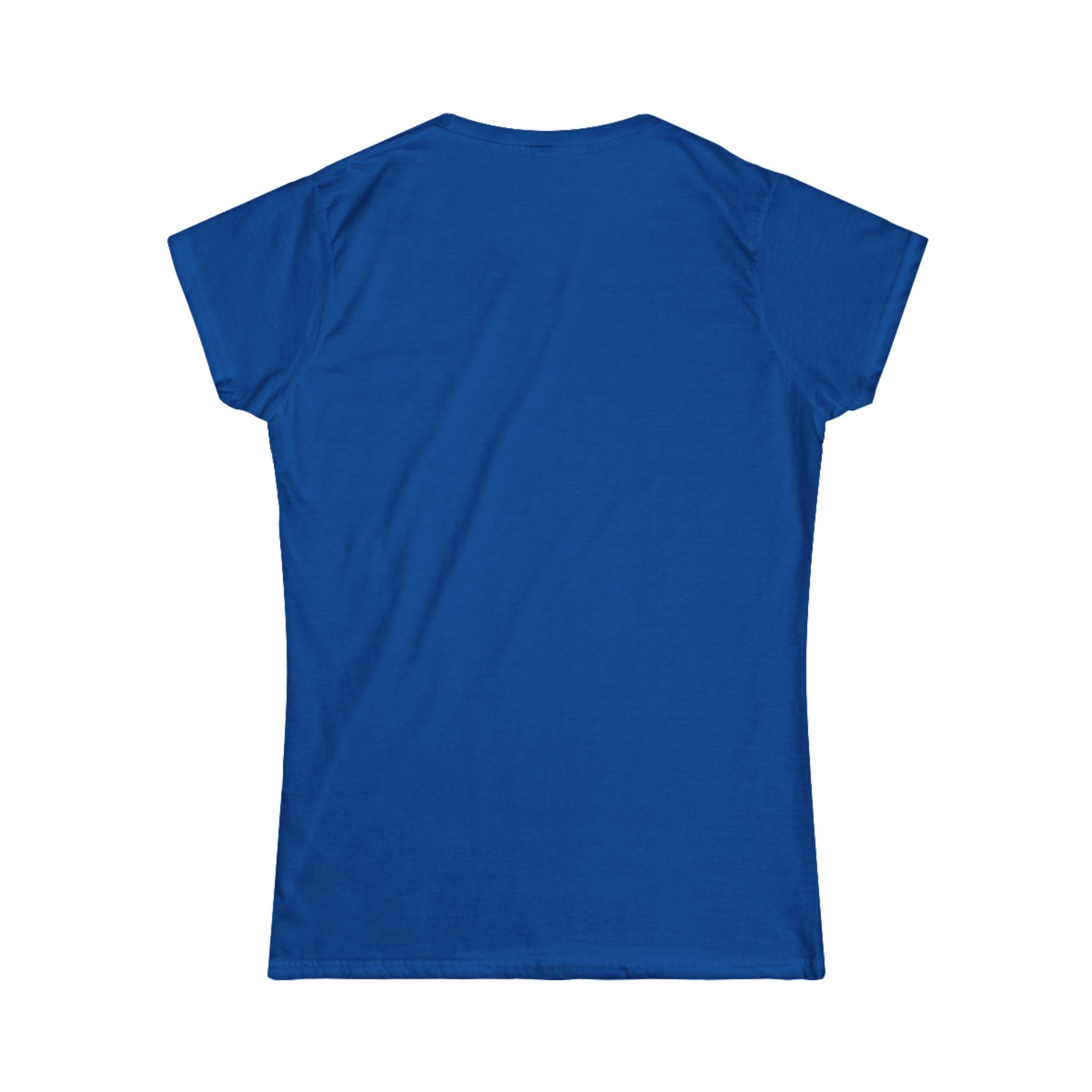 Mama Arched Tee | Collegiate Arch Lettering, Aqua Blue